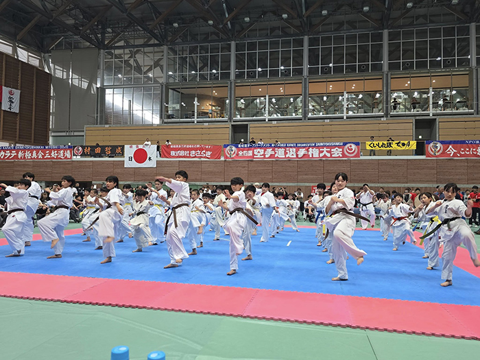 2024新極真会三好道場夏季合宿・道場対抗新人戦入賞者一覧