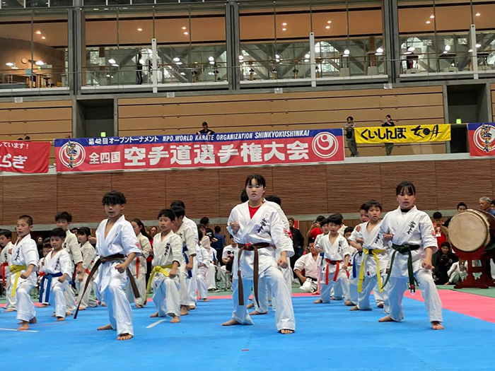 2024新極真会三好道場夏季合宿・道場対抗新人戦入賞者一覧