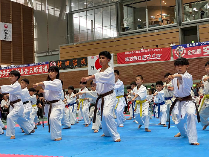 2024新極真会三好道場夏季合宿・道場対抗新人戦入賞者一覧