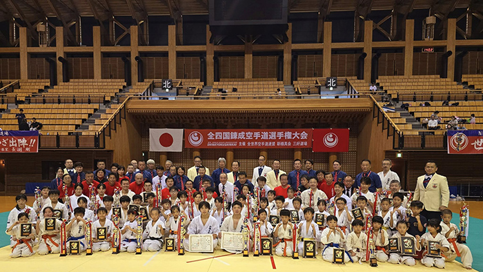 第24回オープントーナメント全四国ウェイト制空手道選手権大会 入賞者一覧