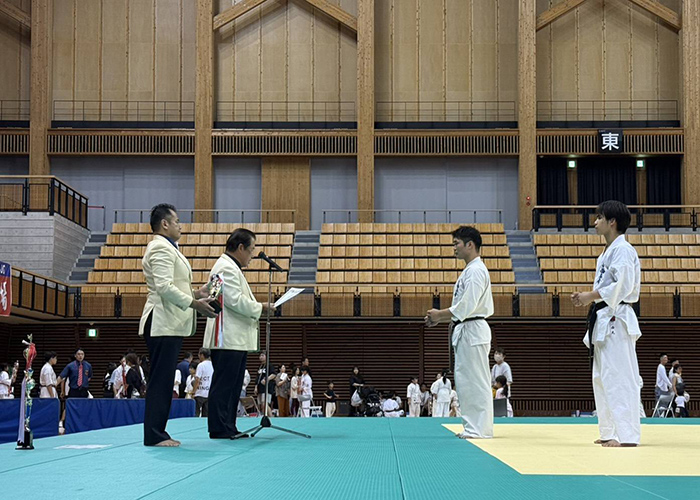 第24回オープントーナメント全四国ウェイト制空手道選手権大会 入賞者一覧