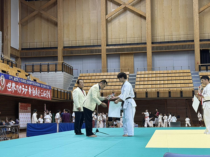 第24回オープントーナメント全四国ウェイト制空手道選手権大会 入賞者一覧